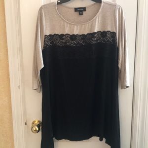 Karen Kane3/4 length top
